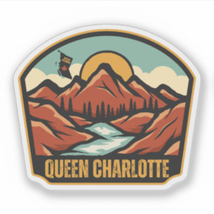 Queen Charlotte, British Columbia Sticker
