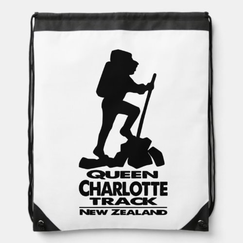 Queen Charlotte Track _ New Zealand _  Drawstring Bag