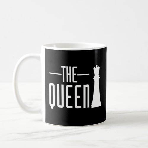 Queen Chess Piece Grandmaster Chess Chess Piece  Coffee Mug