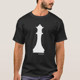 Queen Chess Piece Halloween Costume Chess Club T-Shirt