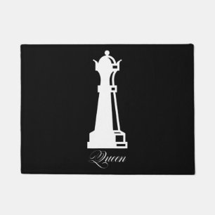 Queen Chess Piece Halloween Costume Chess Lover Doormat