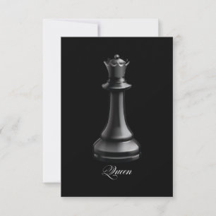 Queen Chess Piece Halloween Costume Chess Lover Invitation
