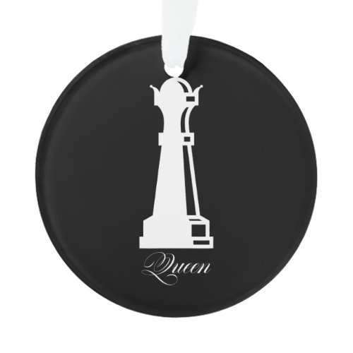 Queen Chess Piece Halloween Costume Chess Lover Ornament