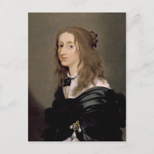 Queen Christina of Sweden 1652 Postcard