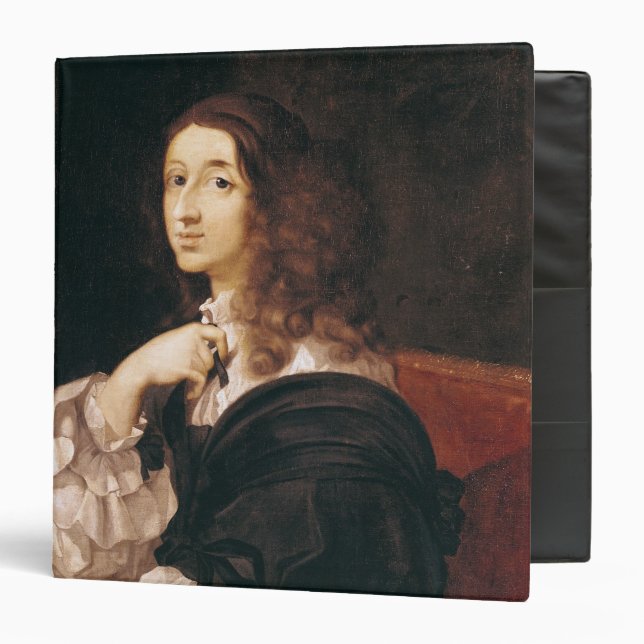 Queen Christina of Sweden 3 Ring Binder (Front/Inside)