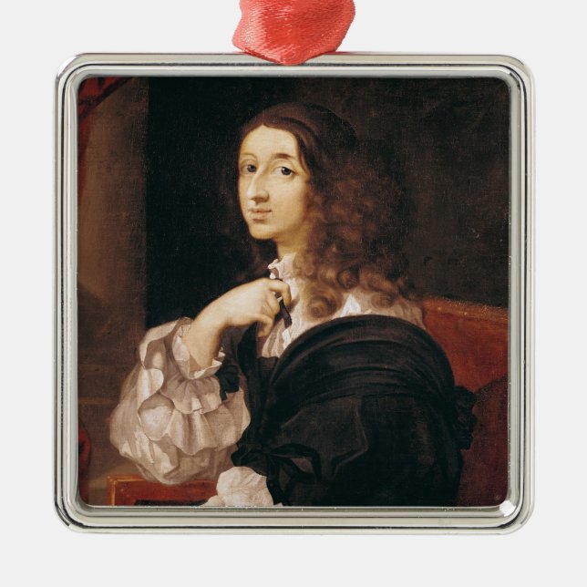 Queen Christina of Sweden Metal Ornament (Front)