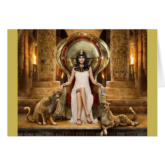 Queen Cleopatra Cards (Front Horizontal)