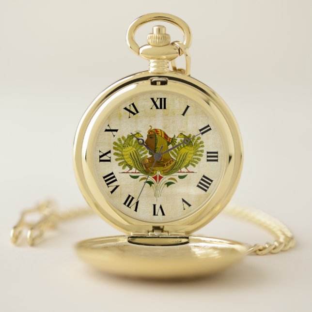 Queen Cleopatra  Pocket Watch (Inside)