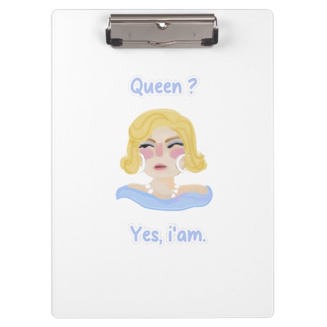 Queen cover clipboard (Front)