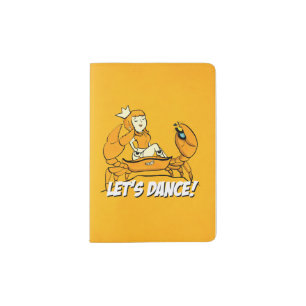 Queen Crab Reggae Girl Passport Holder