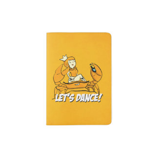 Queen Crab Reggae Girl Passport Holder