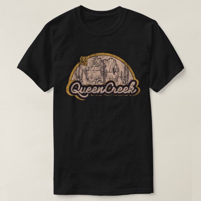 Queen Creek, Arizona T-Shirt (Design Front)