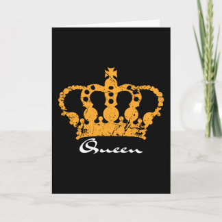 Queen Crown Card