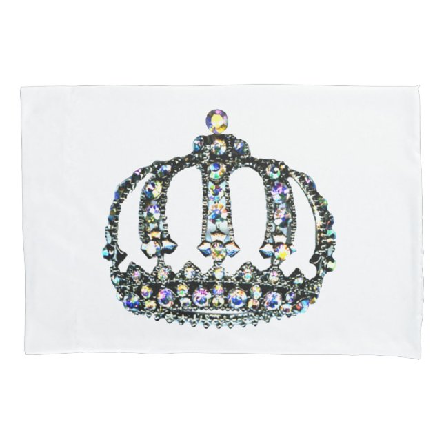 "Queen"" Crown Pillowcase (Front)