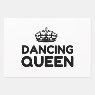QUEEN DANCING WRAPPING PAPER SHEETS