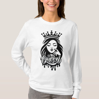 Queen Design – Elegant Royal Crown T-Shirt
