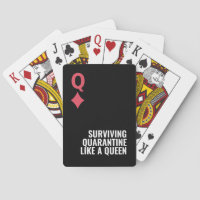 Queen Diamonds Minimal Bold Surviving Quarantine