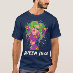 Queen Diva - Funny Drag Queen Premium T-Shirt