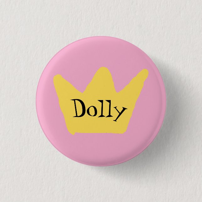 Queen Dolly Button (Front)