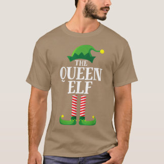 Queen Elf Matching Family Group Christmas Party Pa T-Shirt