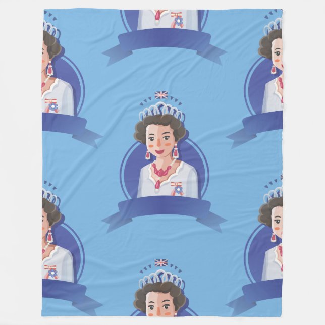 queen elizabeth 2 blanket (Front)