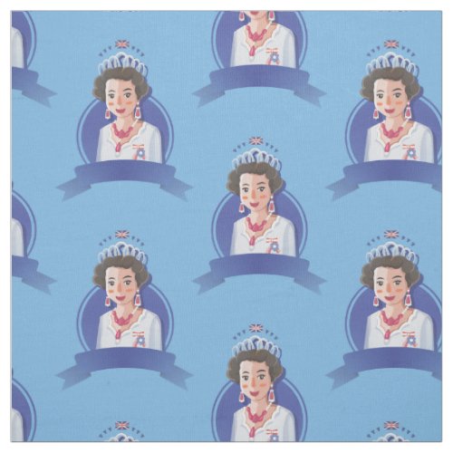 queen elizabeth 2 fabric