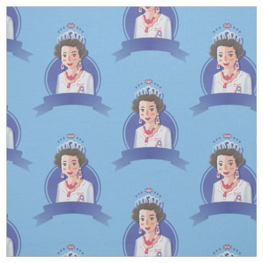 queen elizabeth 2 fabric