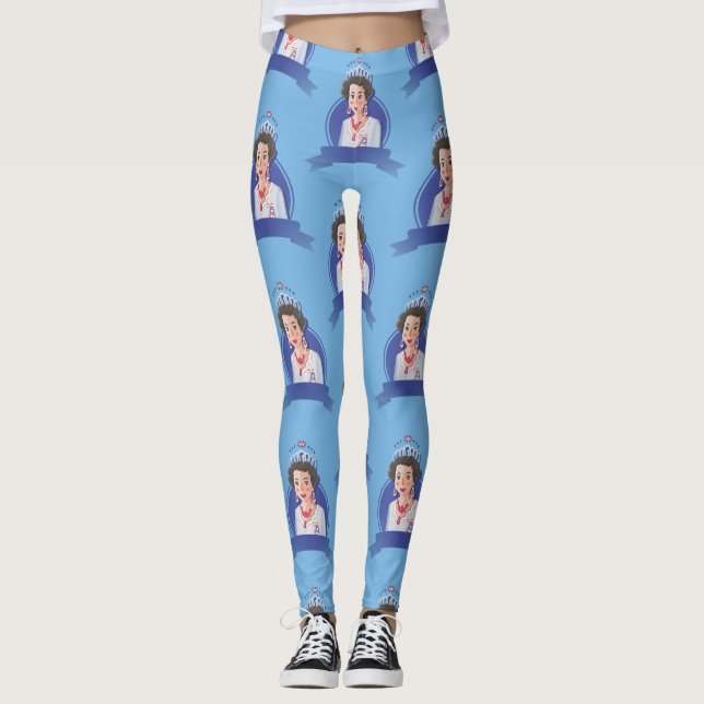 queen elizabeth 2 leggings (Front)