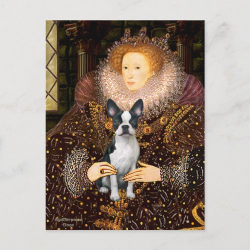 Queen Elizabeth I _ Boston T 1 Postcard