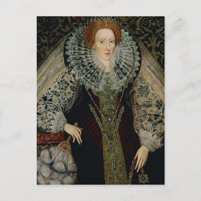Queen Elizabeth I, c.1585-90 Postcard (Front)