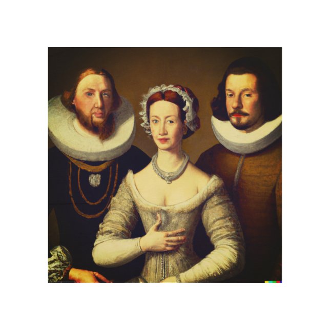 Queen Elizabeth I champions Wood Wall Art (Front)