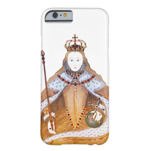 Queen Elizabeth I _ historical illustration Barely There iPhone 6 Case
