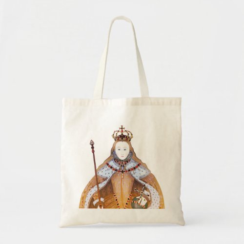 Queen Elizabeth I _ historical illustration Tote Bag