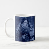 Queen Elizabeth I in blue Coffee Mug (Left)