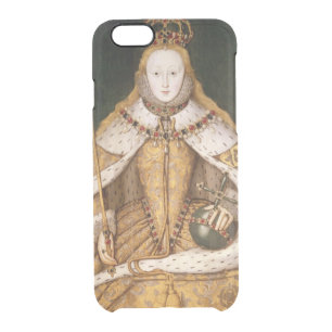 Queen Elizabeth I in Coronation Robes Clear iPhone 6/6S Case