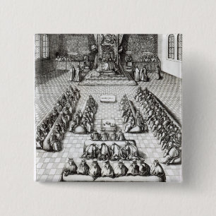 Queen Elizabeth I  in Parliament Button