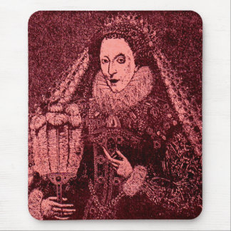 Queen Elizabeth I in pink Mouse Pad