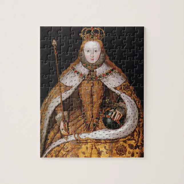 Queen Elizabeth I Jigsaw Puzzle Zazzle