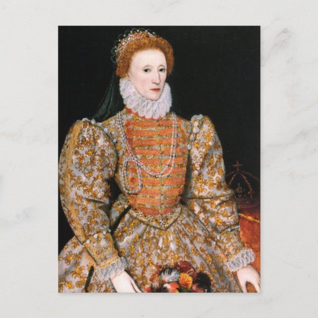 Queen Elizabeth I of England Postcard (Front)