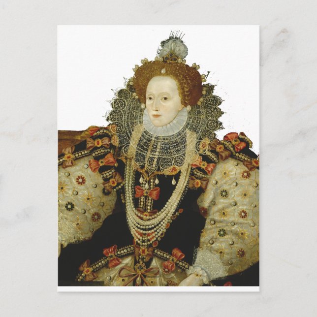 Queen Elizabeth I Postcard (Front)