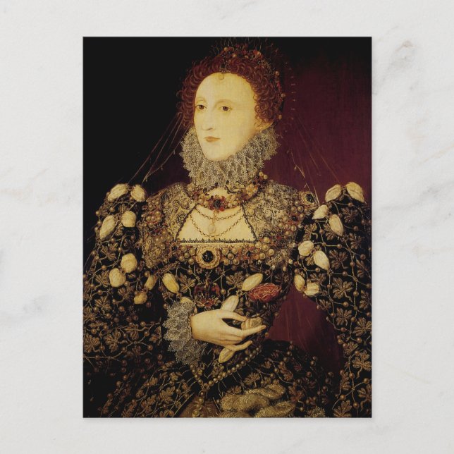 Queen Elizabeth I Postcard (Front)