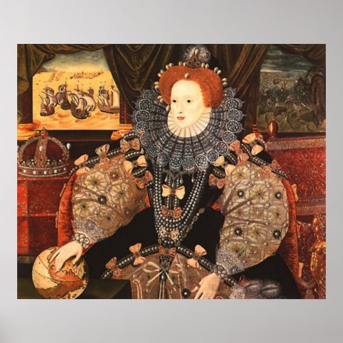 Queen Elizabeth I Poster