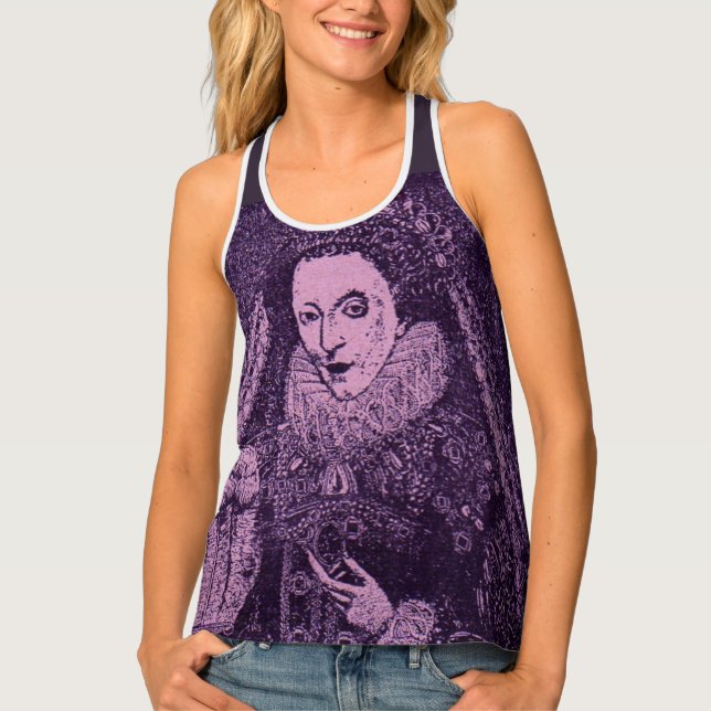 Queen Elizabeth I Tank Top (Front)