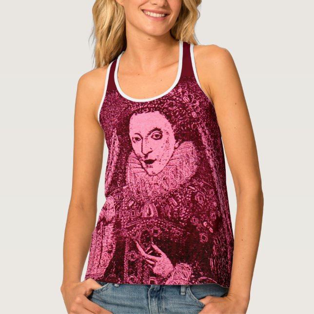 Queen Elizabeth I Tank Top (Front)