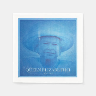 Queen Elizabeth II 1926-2022 Napkins