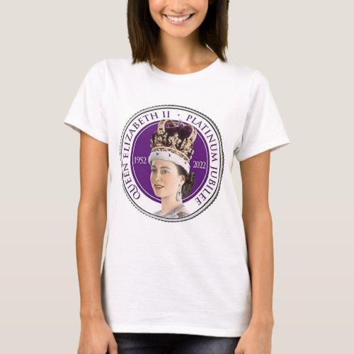 Queen Elizabeth II 2022 Platinum Jubilee 70th T_Shirt
