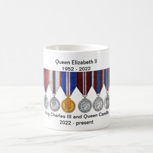 Queen Elizabeth II and King Charles III Reign Mug