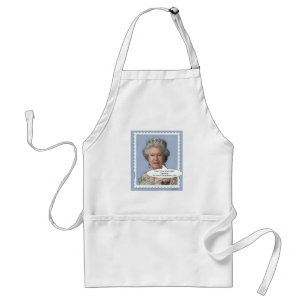 Queen Elizabeth II Comedy Apron