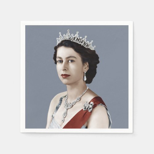 Queen Elizabeth II Napkins