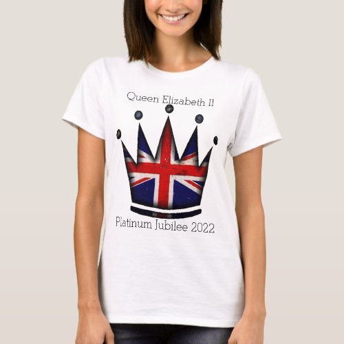 Queen Elizabeth II Platinum Jubilee T_Shirt